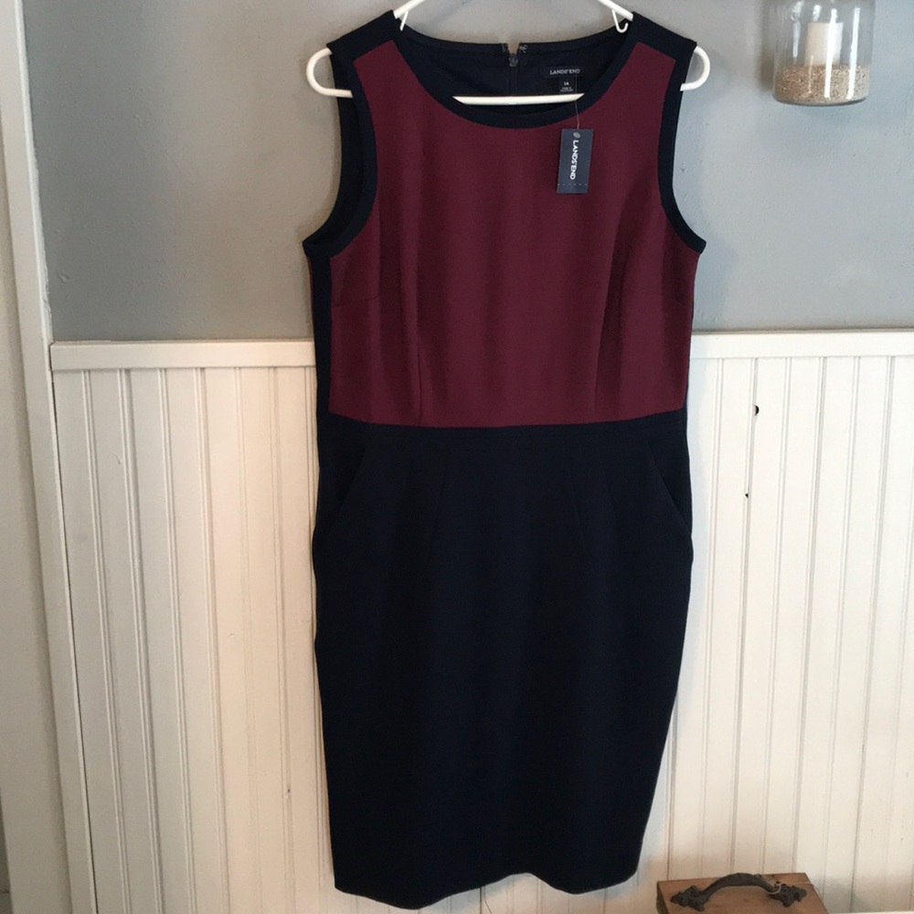 NWT lands end dress